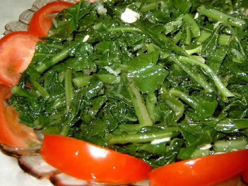  Turp otu salatası