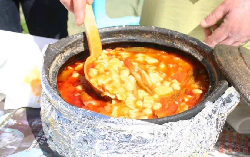 soupe aux haricots chat