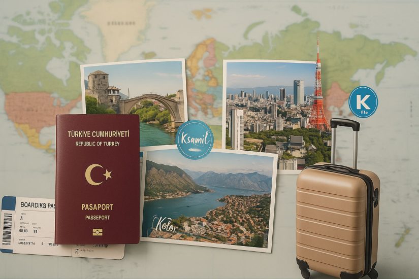 Vizesiz Ülkeler 2025 (T.C. Pasaportuyla)