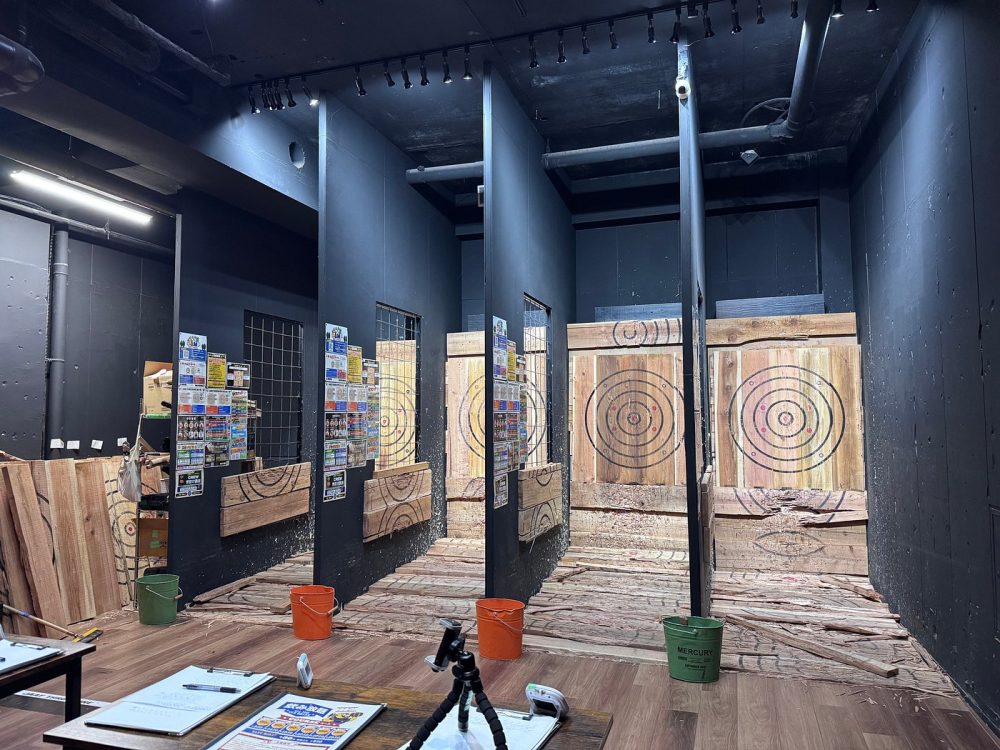 The Axe Throwing Bar Osaka Shinsaibashi